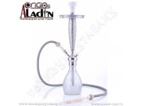 Vodní dýmka Aladin Bangkok stříbrná