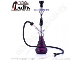 Vodní dýmka Aladin Lagos fialová